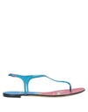 Casadei Flip Flops In Azure