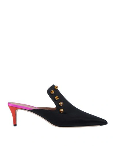 Marco De Vincenzo Mules And Clogs In Black