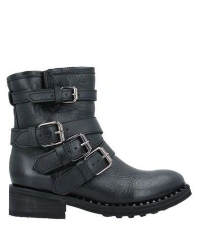 Ash Ankle Boot In Black