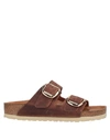 Birkenstock Sandals In Tan