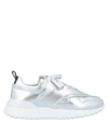 Tod's Sneakers In Silver