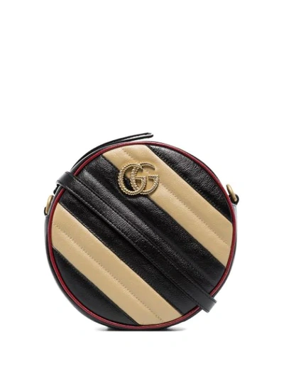 Gucci Mini Gg Marmont 2.0 Matelasse Leather Shoulder Bag In Black