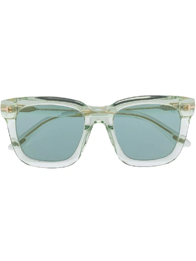 Tom Ford Eyewear Sari Square Frame Sunglasses - Green