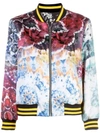 ALICE AND OLIVIA Lonnie tie dye bomber jacket