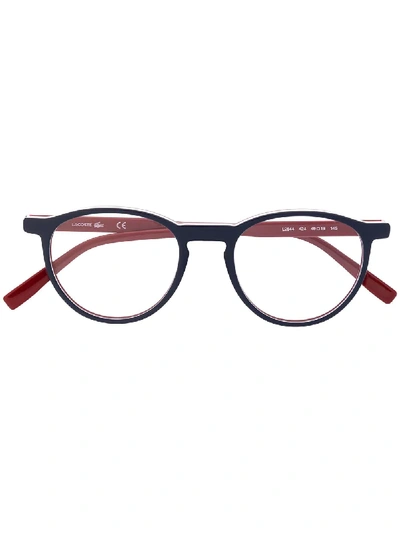 Lacoste Round Frame Glasses - Blue