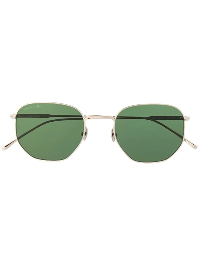 Lacoste Round Frame Sunglasses - Silver