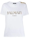 BALMAIN LOGO PRINTED T-SHIRT