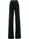 Rick Owens Forever Bias Wide-leg Trousers In Black