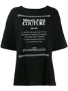 VERSACE JEANS COUTURE OVERSIZED T-SHIRT
