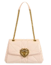 DOLCE & GABBANA Cipria Devotion Medium Flap Bag