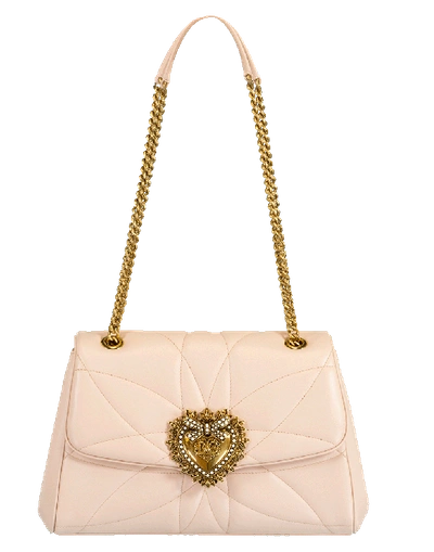 Dolce & Gabbana Cipria Devotion Medium Flap Bag