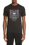 KENZO GRADIENT TIGER GRAPHIC T-SHIRT,F965TS0264YE