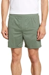 Rhone Swift Knit Running Shorts In Olive Heather