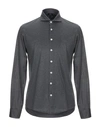 Barba Napoli Shirts In Steel Grey