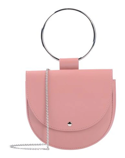 Theory Handbags In Pastel Pink