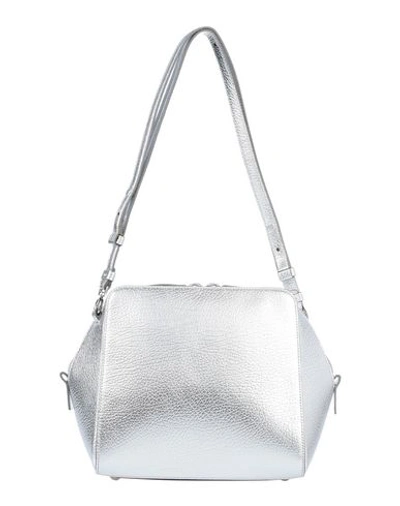 Maison Margiela Shoulder Bag In Silver