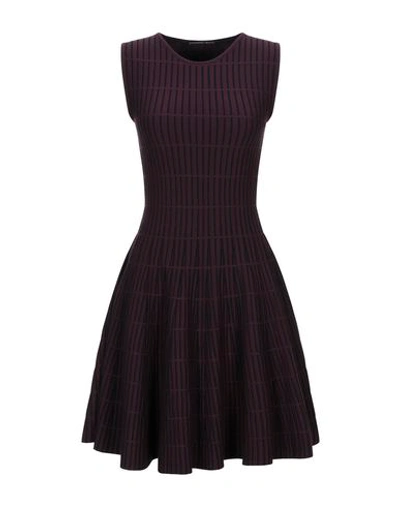 Antonino Valenti Short Dress In Deep Purple