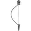 ALEXANDER MCQUEEN ALEXANDER MCQUEEN GUNMETAL SKULL PIN BROOCH