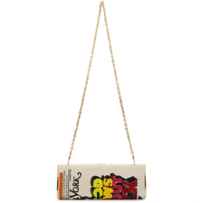 Marc Jacobs X New York Magazine The Mag Clutch Bag In Red Multi