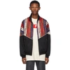 Gucci Men's Chain-print Technical Jersey Track Jacket In Black