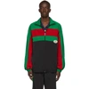 GUCCI GUCCI BLACK OVERSIZED WATERPROOF JACKET