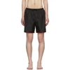 GUCCI BLACK GG SWIM SHORTS