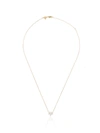 ALISON LOU ALISON LOU 14KT YELLOW GOLD FLOWER NECKLACE - WHITE- GOLD