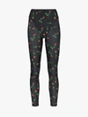 ADAM SELMAN SPORT ADAM SELMAN SPORT ROSE PRINT FRENCH-CUT LEGGINGS,15002ROS14165796