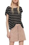 ALLSAINTS PINA STRIPE TEE,WM874Q