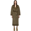 NANUSHKA NANUSHKA BROWN WOOL ALAMO COAT