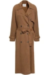 AMERICAN VINTAGE DOUBLE-BREASTED TWILL TRENCH COAT,3074457345620405491