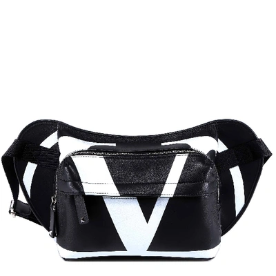 Valentino Garavani Valentino Go Logo Belt Bag In Black