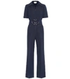 GUCCI WOOL AND SILK JUMPSUIT,P00399732