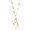 WANDERLUST + CO Infusion Gold Toggle Necklace