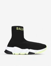 Balenciaga Speed Sneakers In Yellow