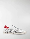 GOLDEN GOOSE CRACKED STAR TRAINERS,G35WS590P8613978724