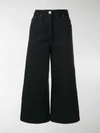 JACQUEMUS HIGH-WAISTED CROPPED TROUSERS,191DE037039013796327