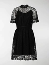 BURBERRY FLORAL EMBROIDERED TULLE DRESS,801419814101222