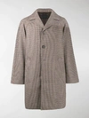 PRADA TWEED SINGLE-BREASTED COAT,14130480