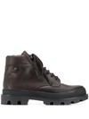 PRADA LACE-UP ANKLE LENGTH BOOTS