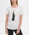 DKNY STATUE OF LIBERTY-GRAPHIC T-SHIRT