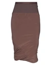 RICK OWENS Midi Skirts,35416747DF 3