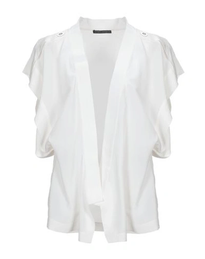 Anthony Vaccarello Cardigan In White