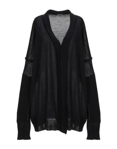 Ann Demeulemeester Cardigan In Black