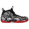 Nike Air Foamposite One High-top Sneakers In Black / Red