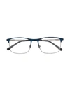 Lacoste Square Frame Glasses In Blue