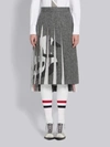 THOM BROWNE THOM BROWNE FRAYED DUCK PLEATED SKIRT,FGC691A0538513558539