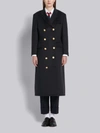 THOM BROWNE DOUBLE-BREASTED MID-LENGTH OVERCOAT,FOC518A0538713559125