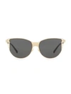 VERSACE Pop Chic 56MM Round Sunglasses