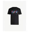 MAJE TERENCE GRAPHIC-EMBROIDERED COTTON-JERSEY T-SHIRT,25890636